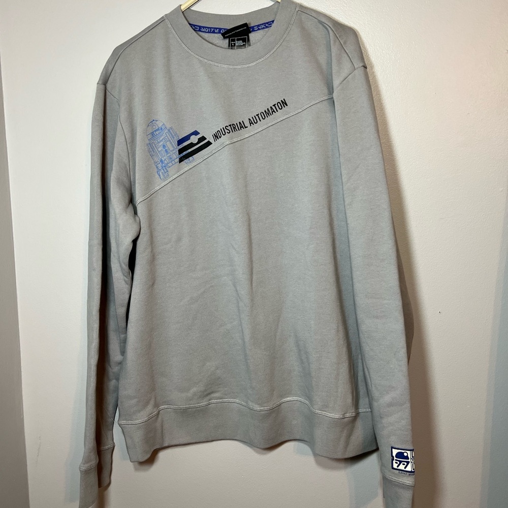 Disney STAR WARS Droid Depot Sweatshirt NEW from Galaxy Edge - Size L